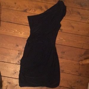 One shoulder dress